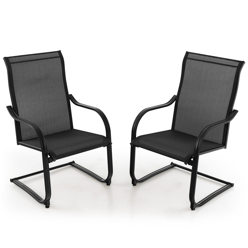 Chaise de salle à manger Moretta, Noir