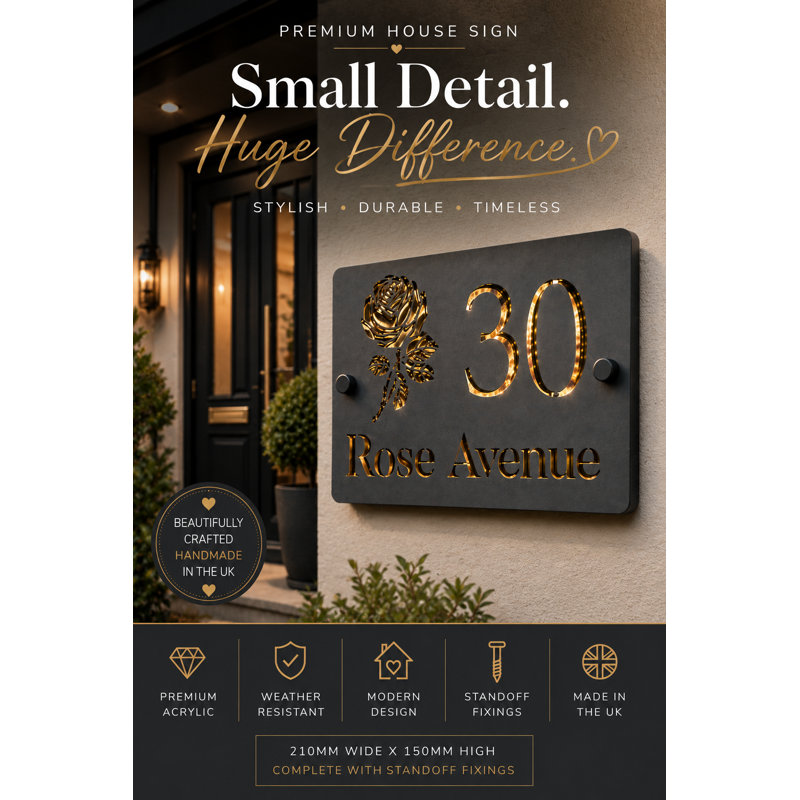 House Signs UK Wall Plaque
