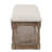 Malchow Linen Upholstered Storage Bench