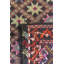 Tapis brun en laine noué à la main de conception unique 6 pi 8 po x 9 pi 8 po années 2000 Jijim