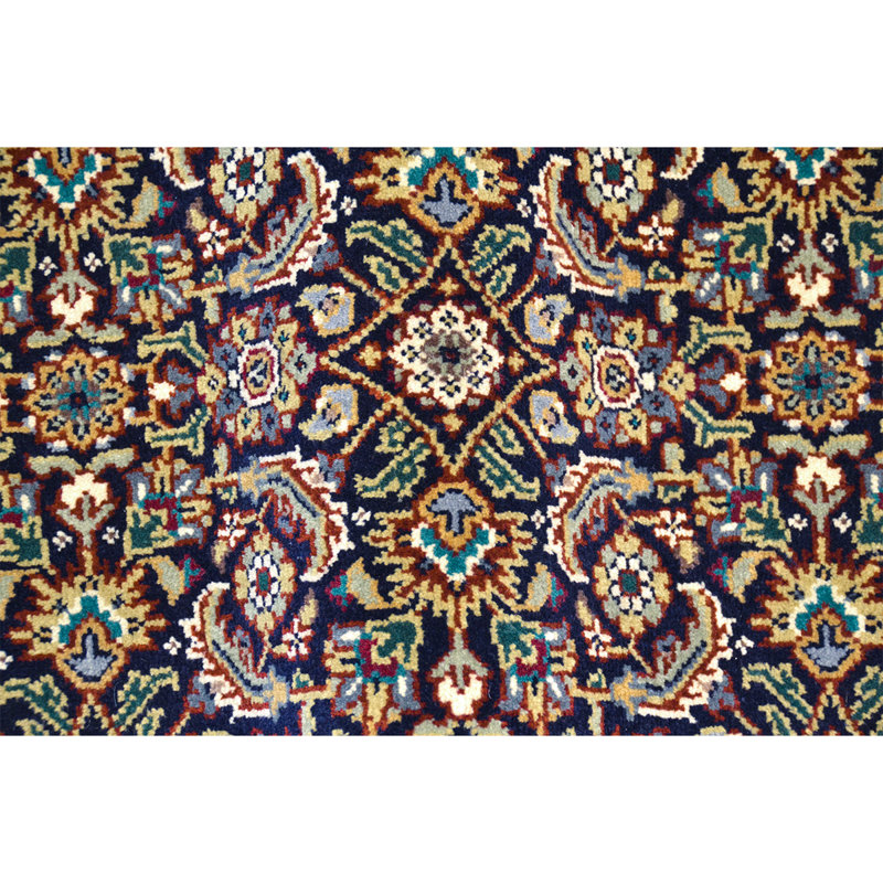 Wool Oriental Area Rug, Runner 2'6" x 10'