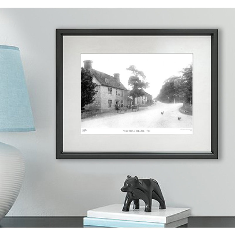 Wrotham Heath, 1903 by Francis Frith - Single Picture Frame Print, 28cm H x 36cm W x 2.3cm D
