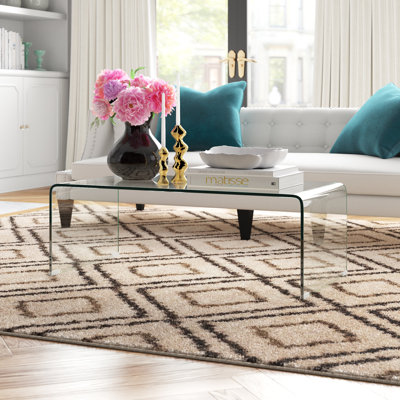 Donique Glass Single Coffee Table
