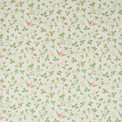Botanical Wonders Wild Strawberry Fabric