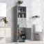 Grande armoire de rangement avec 3 tiroirs et tablettes réglables-1670555754