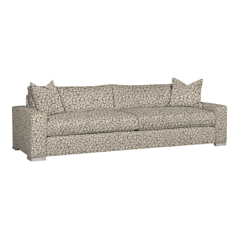 Paxton Upholstered 109'' Sofa, Nadia Steam, Dove Gray