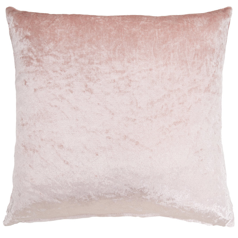 Velura 2pc Velvet Pillow Set, Square, 18"H x 18"W, Pink