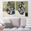Noir Vase Set High-Gloss Frameless Acrylic Glass Wall Art Floral & Botanical Print by Oliver Gal, Ready to Hang, 16 x 20-616703119-724940620