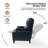 Adeesa Genuine Leather Manual Recliner-1773226430