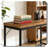 Stylish Long Sofa Table Narrow Easy Quick Assembly