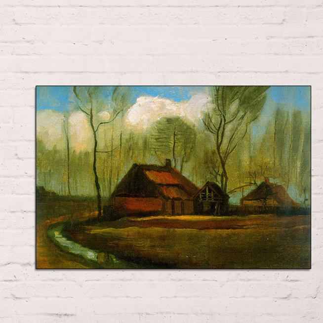 Vincent Van Gogh - Wrapped Canvas Painting, 60cm H x 90cm W x 1.8cm D