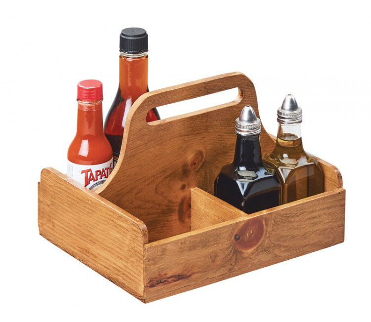 Madera 4 Section Table Caddy