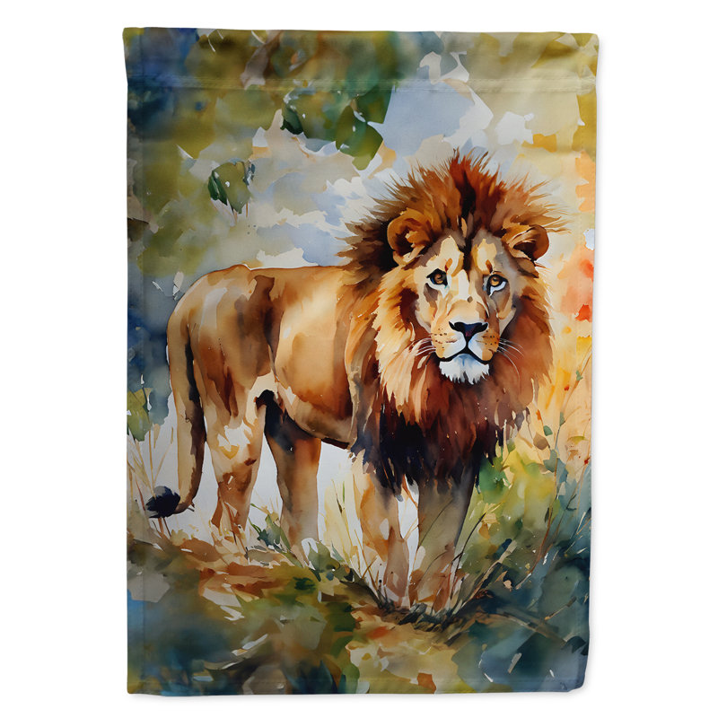Drapeau du jardin du lion