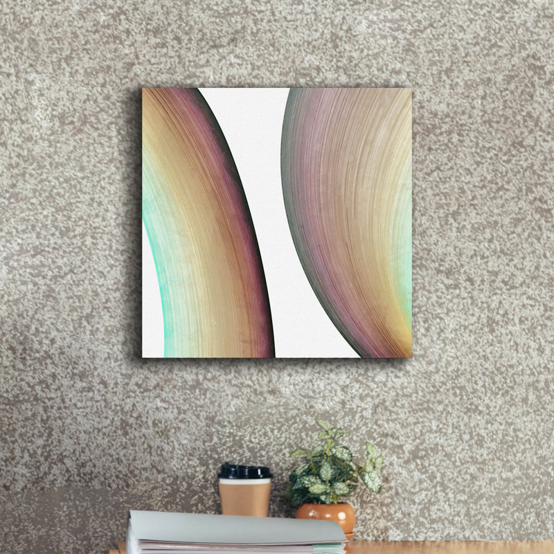  «Inner Pathway 2» par Alonzo Saunders, art mural sur toile, 18 po x 18 po