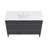 Cascade 48 in. Black Oak Bathroom Vanity With Black Ceramic Sink Top-121677772-98796187-121677768