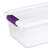 Sterilite Clear View Storage Container Tote w/ Latching Lid