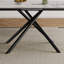 Table de salle à manger extensible moderne avec rallonge rétractable pour petits espaces-672078689