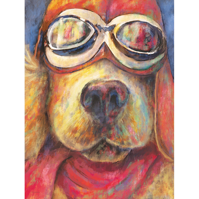 «Wild Thing On Canvas» par Kamdon Kreations, reproduction, H 18 po x l 12 po