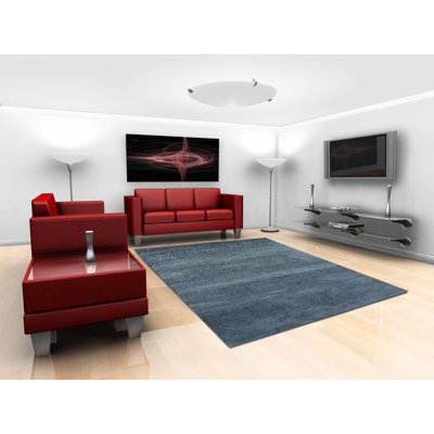 Barfleur Solid Colour 133cm X 190cm Area Rug