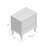 Zola 23.5'' W Solid Wood Nightstand
