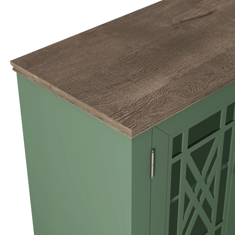 Buffet de 63 po de largeur Antun, Vert
