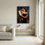 Ensemble de 1 tableau sur toile représentant un couple romantique-129357540-129357544