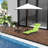 Folding Chaise Lounge Pool Chair For Outdoor Enjoy, With Pillow, Reclining Back, Steel Frame & Breathable Mesh, , Beach, Patio, Yard Poolside Relaxation, Adjustable Textile,