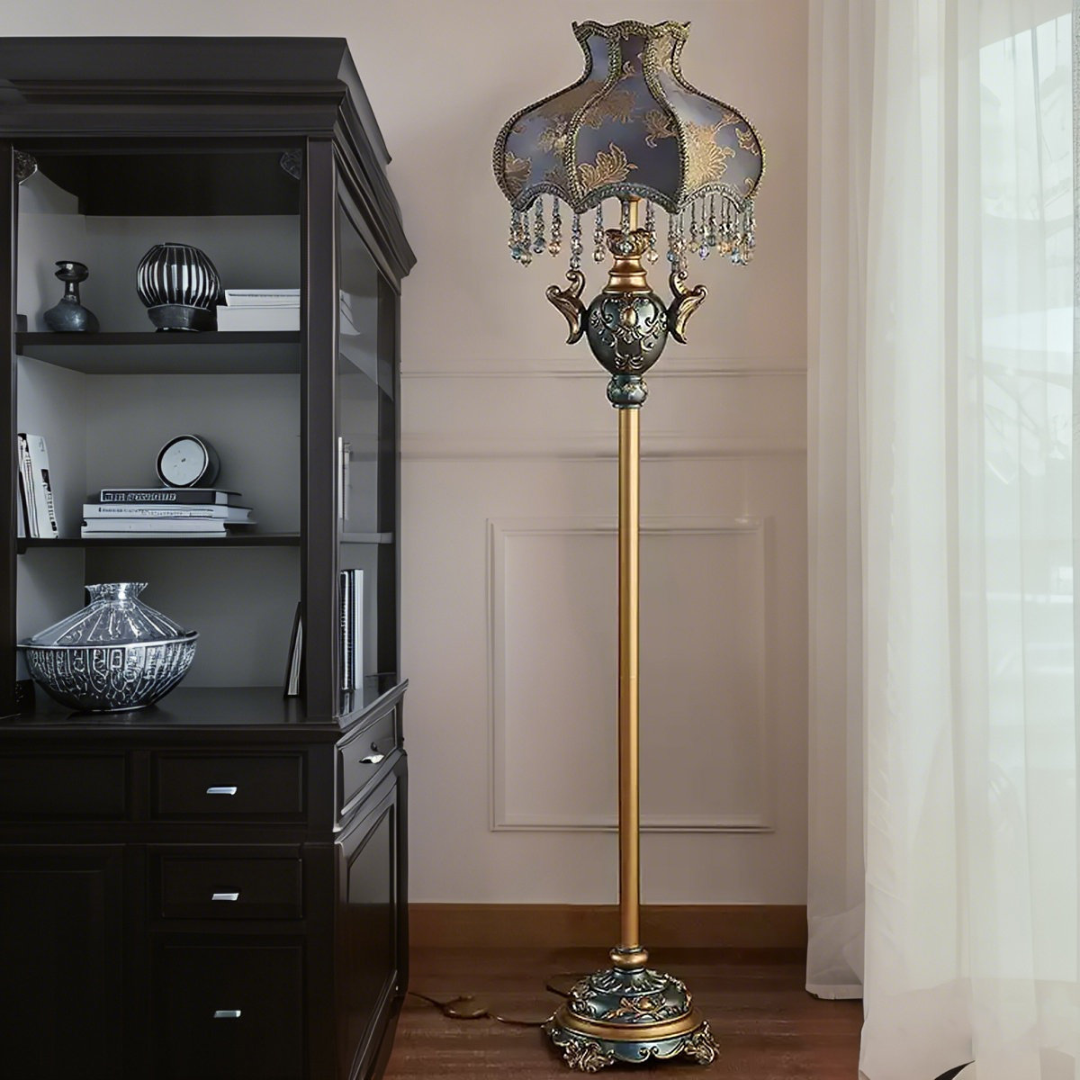 Rosdorf Park Retro luxury floor lamp - Wayfair Canada