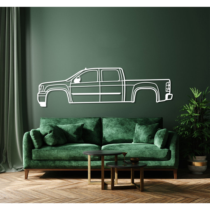No Frame Print on Metal, 120" H x 31" W