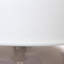 Lampe de table ronde en verre brillant Isabela, gris, H 15,25 po