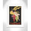 «Brickhill Asti Cinzano», affiche vintage encadrée sur papier en noir / jaune-35156055-37789714