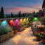 Natural Solar Powered Deck Light