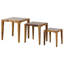 Ancona Solid Wood Nesting Tables