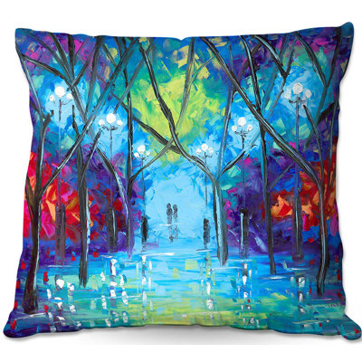 Coussin décoratif avec fermeture à glissière contemporaine