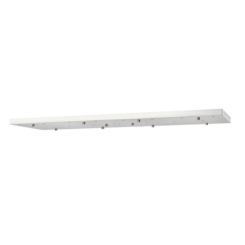 23 Port Multi Point Canopy, Brushed Nickel