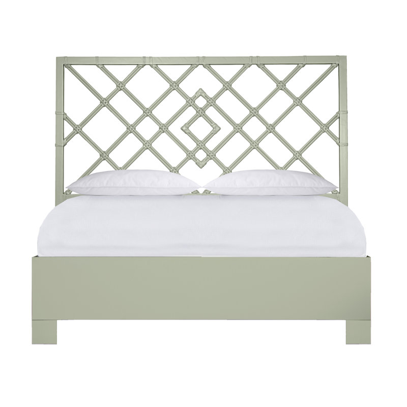 Darien Bed, King, Celery Green