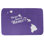 Home Sweet Rectangle Foam Microfiber Non-Slip Does Not Apply Bath Rug