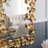 61" x 31" Full Length Floor Mirror with Golden Leaf Accents