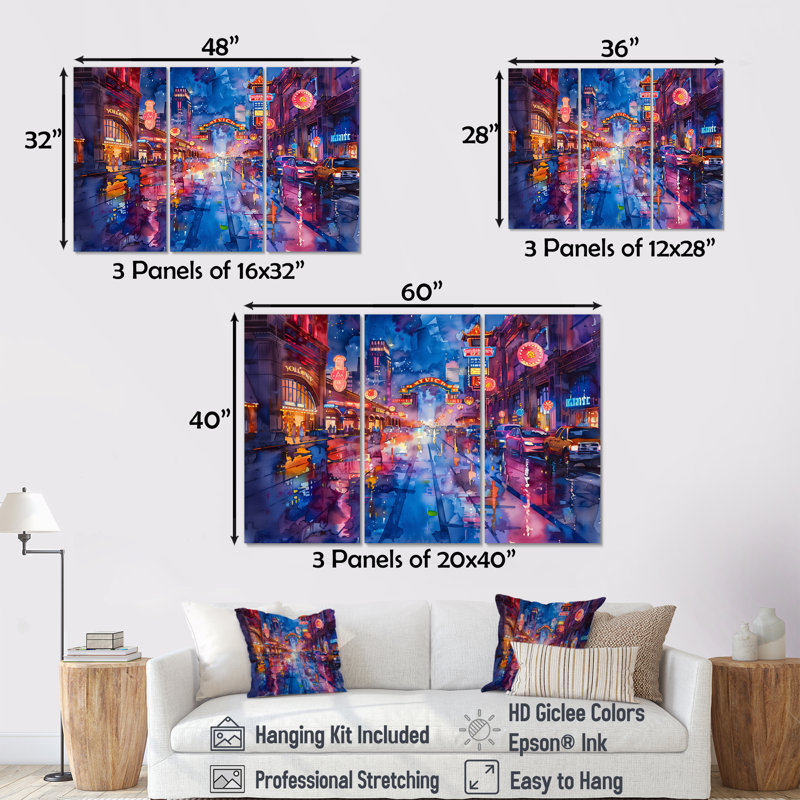 Theophile - Casinos, Toile tendue, H 32 po x l 48 po