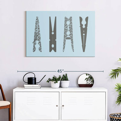 Kerner Ornate Clothespins