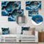 Geode Gems I - Art mural en métal Geode-92738888