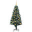 Arbre de Noël artificiel vidaXL vert 70,9 po PVC et acier et plastique