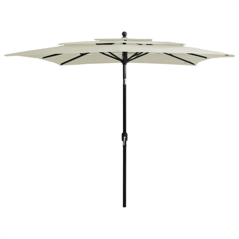 Lilyanna Market Parasol, Beige