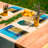 Polyester Abstract Rectangle Placemat