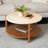 Marble Top Single Coffee Table