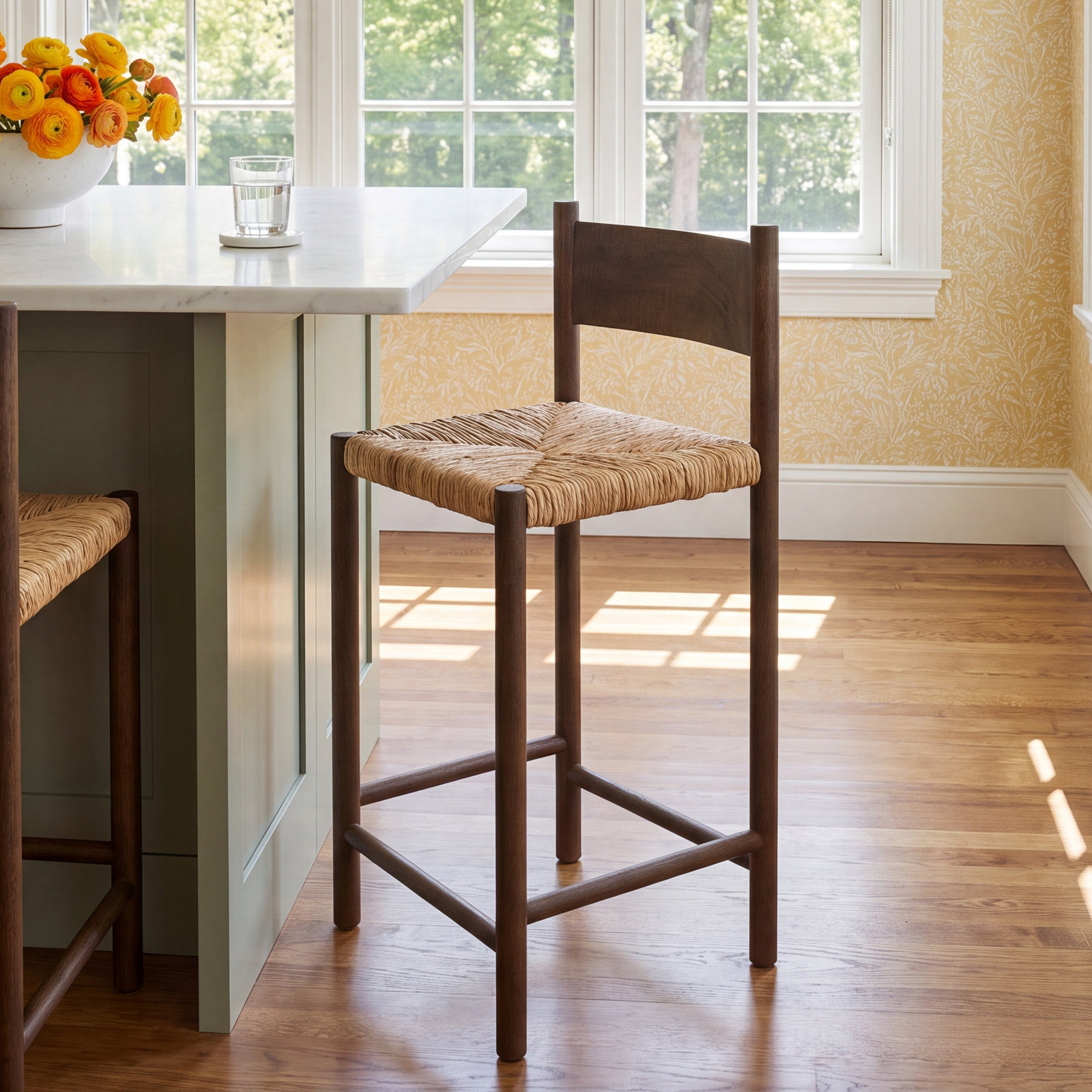 Loretta Bar Stool, Counter Stool (27" Seat Height)