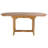 6 - Person Teak Wood Patio Dining Set with Round Table , Cushions Included