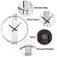Horloge murale en verre Hughbanks