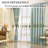 Chenille Jacquard Blackout Window Elegance Curtains/Drapes/Panels/Treatments For Bedroom Living Room, 54X84, Top Grommets (2 Panels)