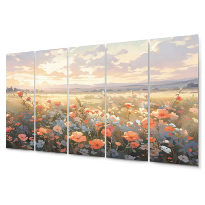 Plants & Flowers Wall Decor on Metal